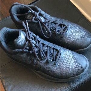 Black Nike Maga snake skin sneaks...